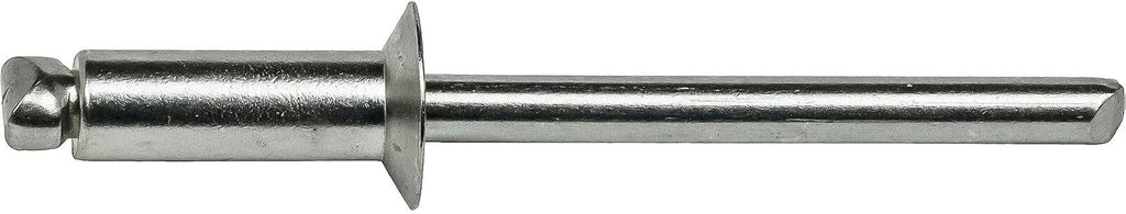 Stainless Steel Pop Rivets 3/16' x 1/2' Flat Countersunk Head Blind 6-8 Quantity 250 HQ