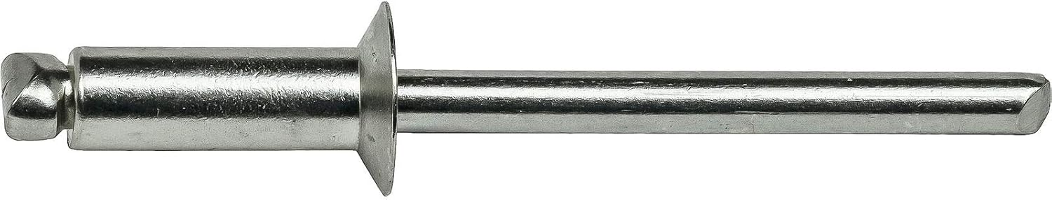 Stainless Steel Pop Rivets 3/16' x 1/2' Flat Countersunk Head Blind 6-8 Quantity 250 HQ