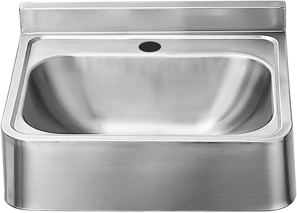 Wall-Mounted washbasin Stainless Steel Sink, Bathroom washbasin, Bathroom countertop washbasin, Single Bowl Sink