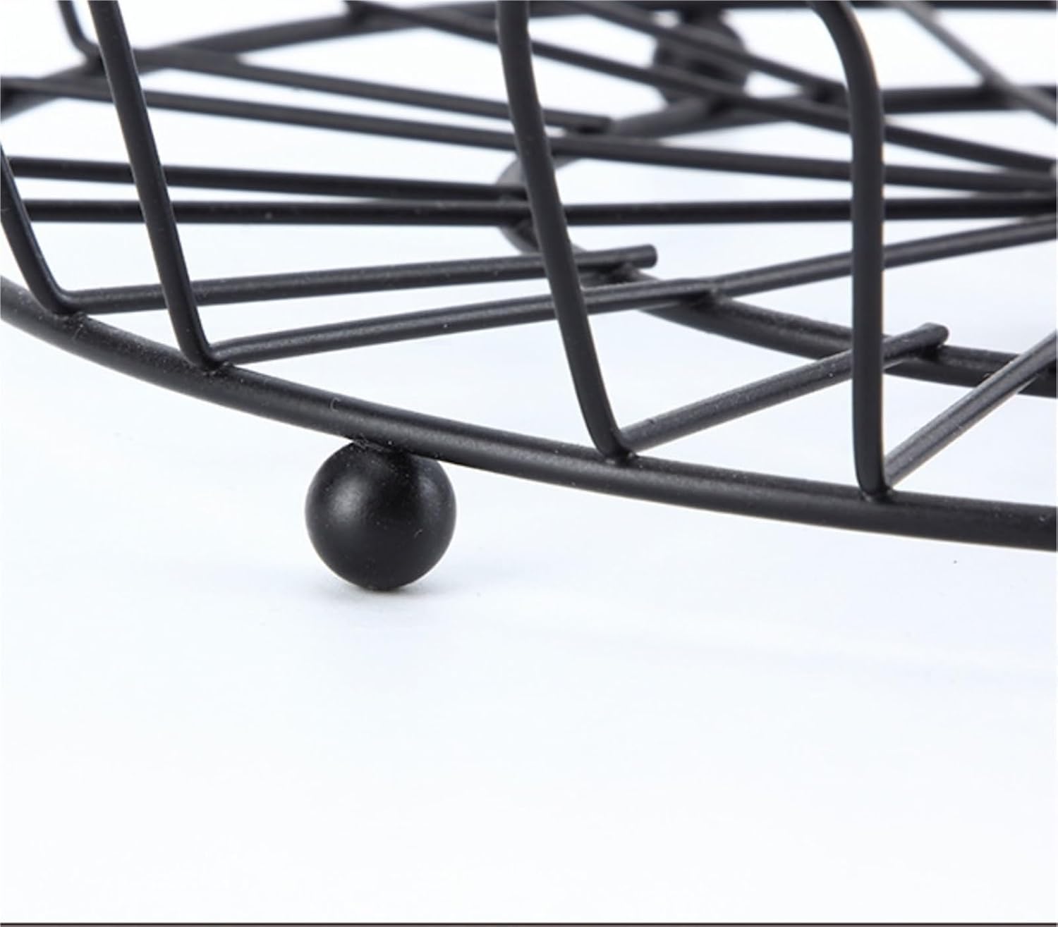 Fruit Bowl Vegetable Holder 3 Tier Fruit Basket Triple Layer Metal Wire Bowl For Kitchen Counter Top Three Tiered Holder Serving Bowls