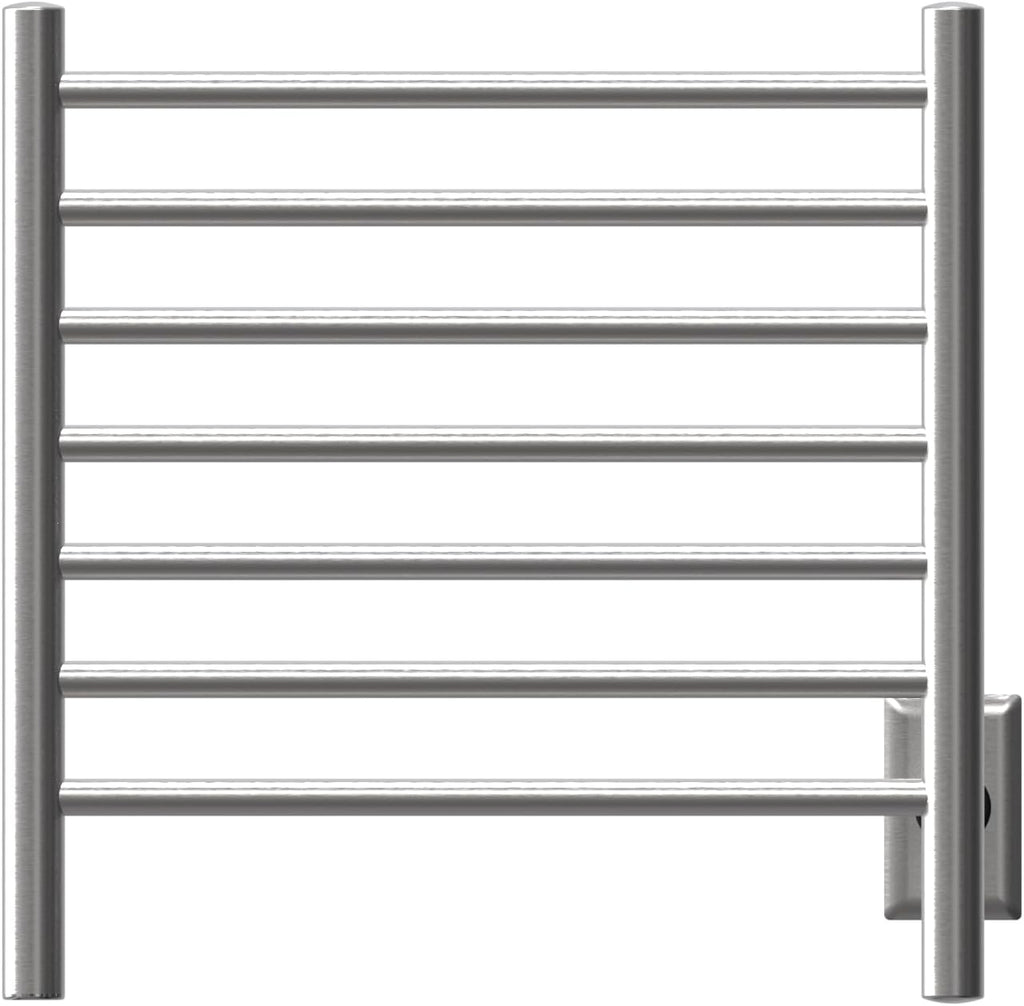 Amba RWHS-SB Radiant Small Hardwired Plug-in Combo 7 Bar Towel Warmer in Brushed