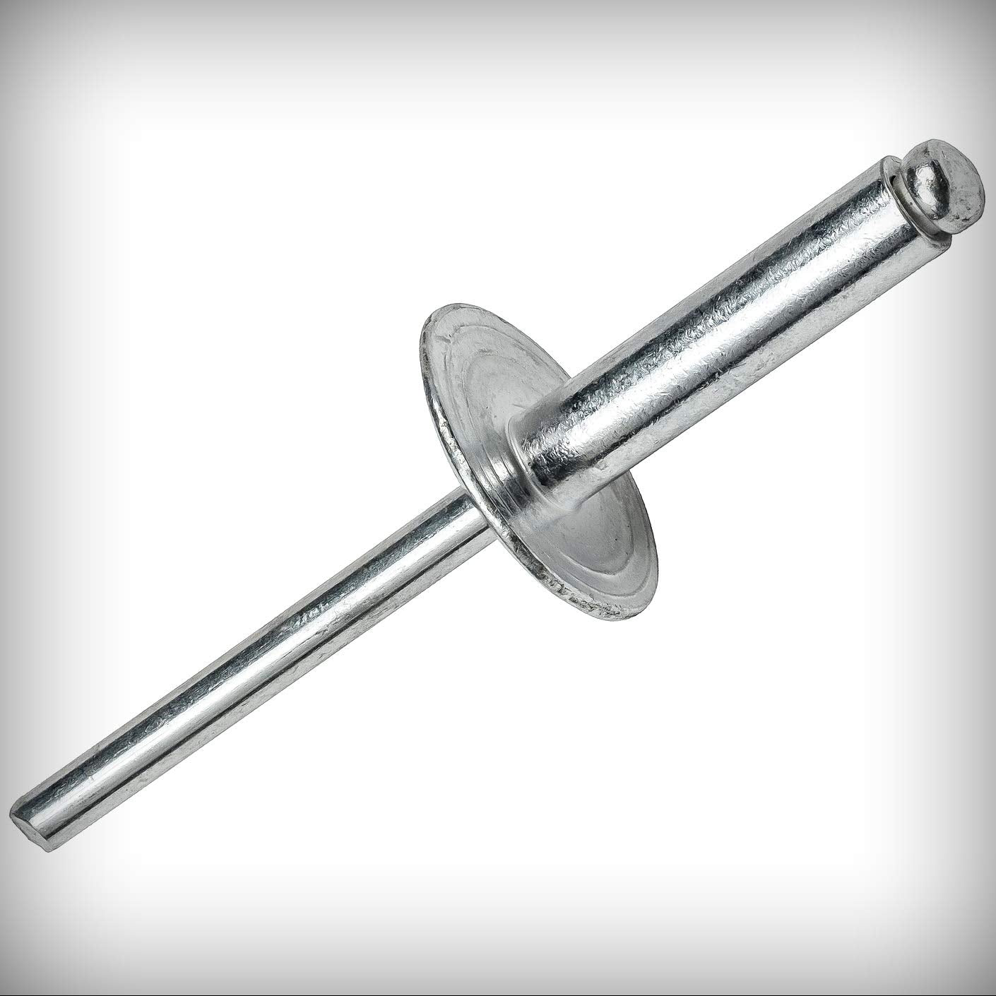 New Lot of 1000 Pcs Large Flange Pop Rivets 3/16' x 1' Aluminum Dome Head (6-16) Blind Set #Lig-2666NG Warranity by Pr-Mch