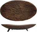 Natural Wood Fruit Tray, Vintage Countryside Style Large Oval Plate - INS Nordic Breakfast Snack Tray, Beautiful Home Decor(Color1)