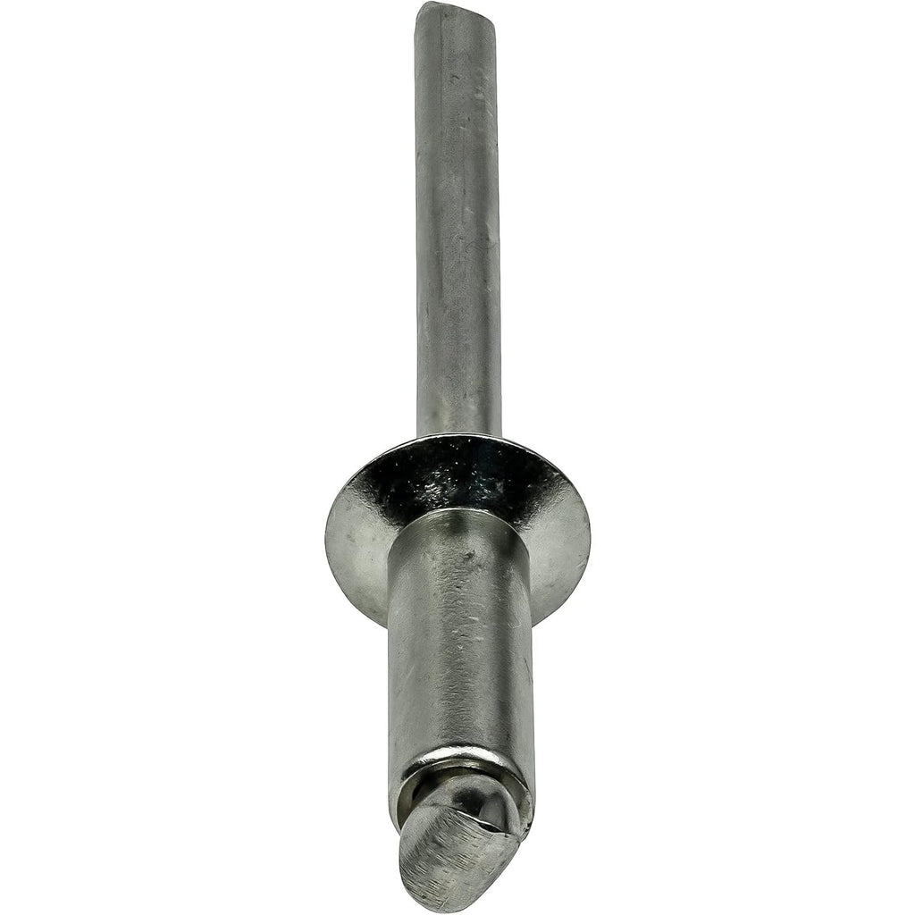 DIY Man - Stainless Steel Pop Rivets 3/16' x 1/2' Flat Countersunk Head Blind 6-8 Quantity 250 D&J