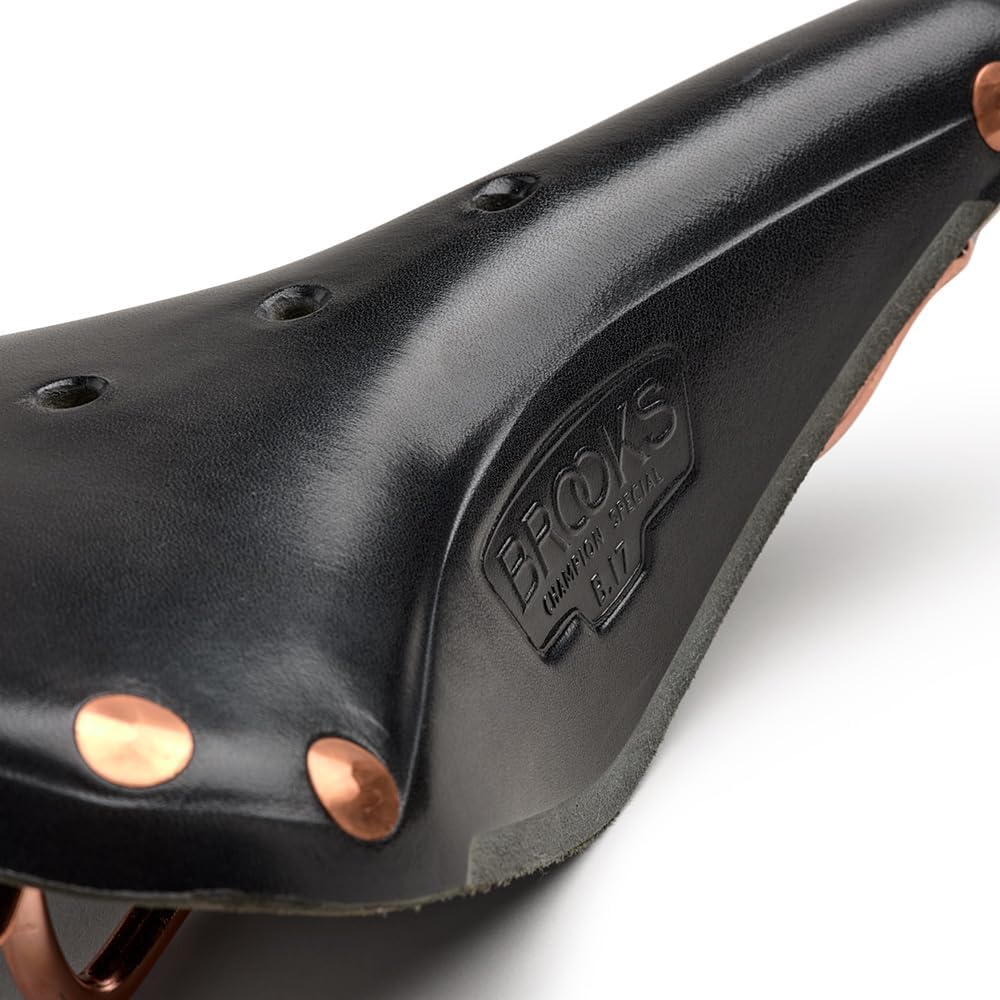 Brooks England B17 Special, Leather Bike Saddle with Hand-Hammered Copper Rivets
