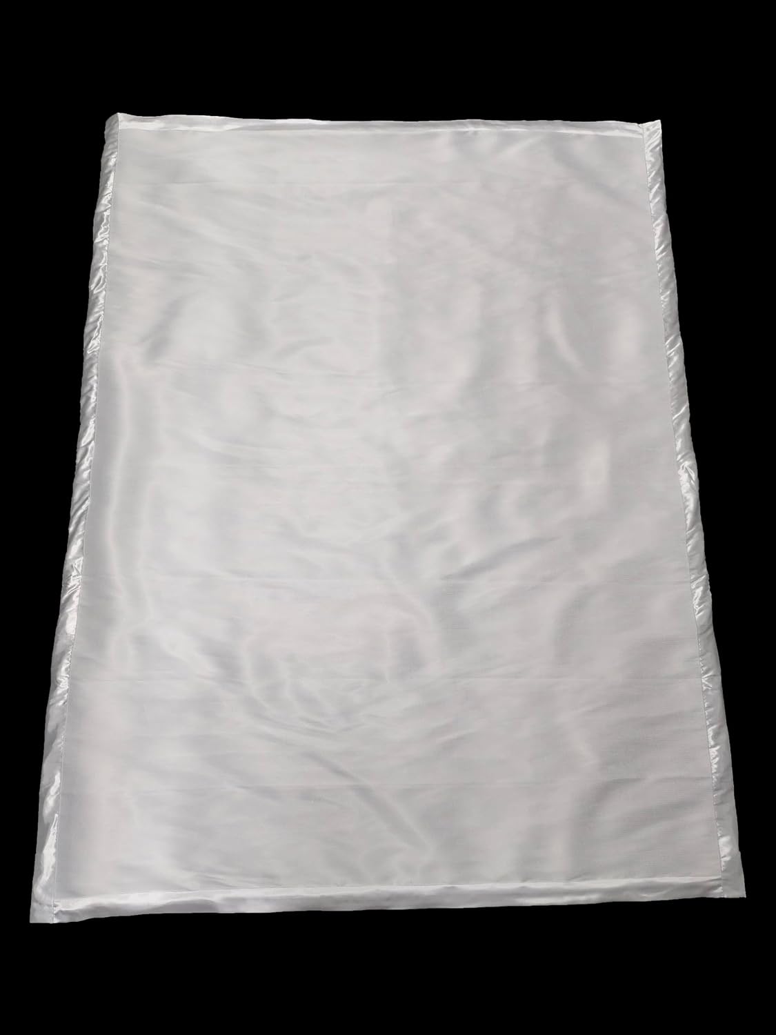 LED Table Cloth Cover - Fiber Optic Fabric Light Up Bar Disco Dinning Rectangle Tablecloth Birthday Party Wedding (White Fabric, L200*W150CM (L6.6*W4.9FT))