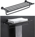 Stainless Steel Bathroom Hardware Set Bathroom Accessories Black Towel Rail Bar Rack Gold Towel Bar Shelf Towel Holder,005YB