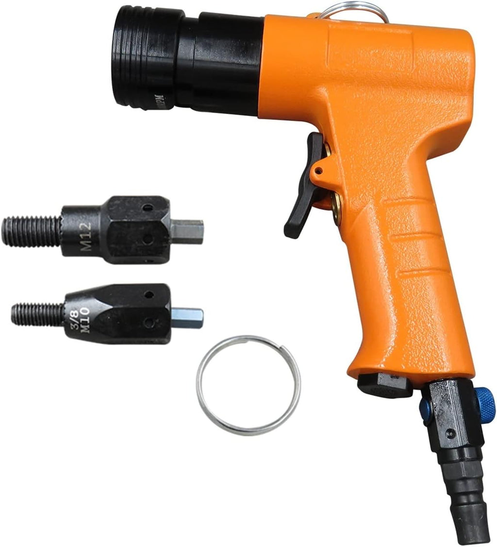 Air Riveter M10M12 Professional Pop Pneumatic Riveting Gun Rivet Tool Hydraulic 1/4in 8cfm