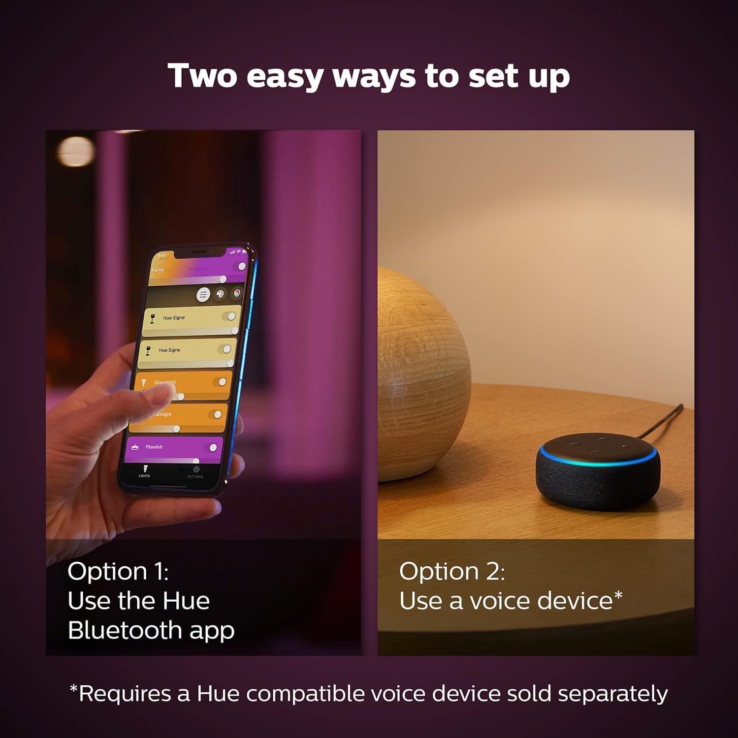 Philips Hue Iris Smart Table Lamp, Gold - White and Color Ambiance LED Color-Changing Light - 1 Pack - Control with Hue App - Compatible with Alexa, Google Assistant, and Apple Homekit