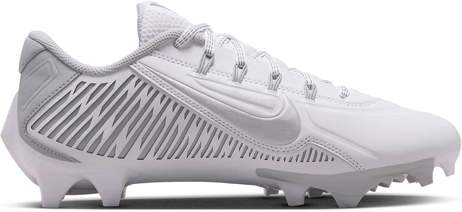 Nike Vapor Edge Pro 360 2 Men's Football Cleats White/Metallic Silver-360 VC DO6294-100 8