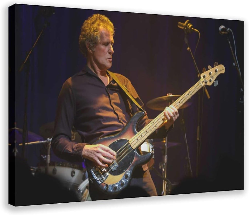 TONITOTA John_Illsley Rock Scene Classic Canvas Poster | Retro Historical Black And White Photos | Wall Art | Kitchen | Bathroom Decor | Frame 24x36inch