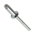 Aluminum Pop Rivets Flat Head Countersunk Blind Rivet Size (6-8) 3/16' x 1/2' Qty 1000 Threaded Fasteners for Mechanical Repair Universal Multi-Purpose Replacement Parts