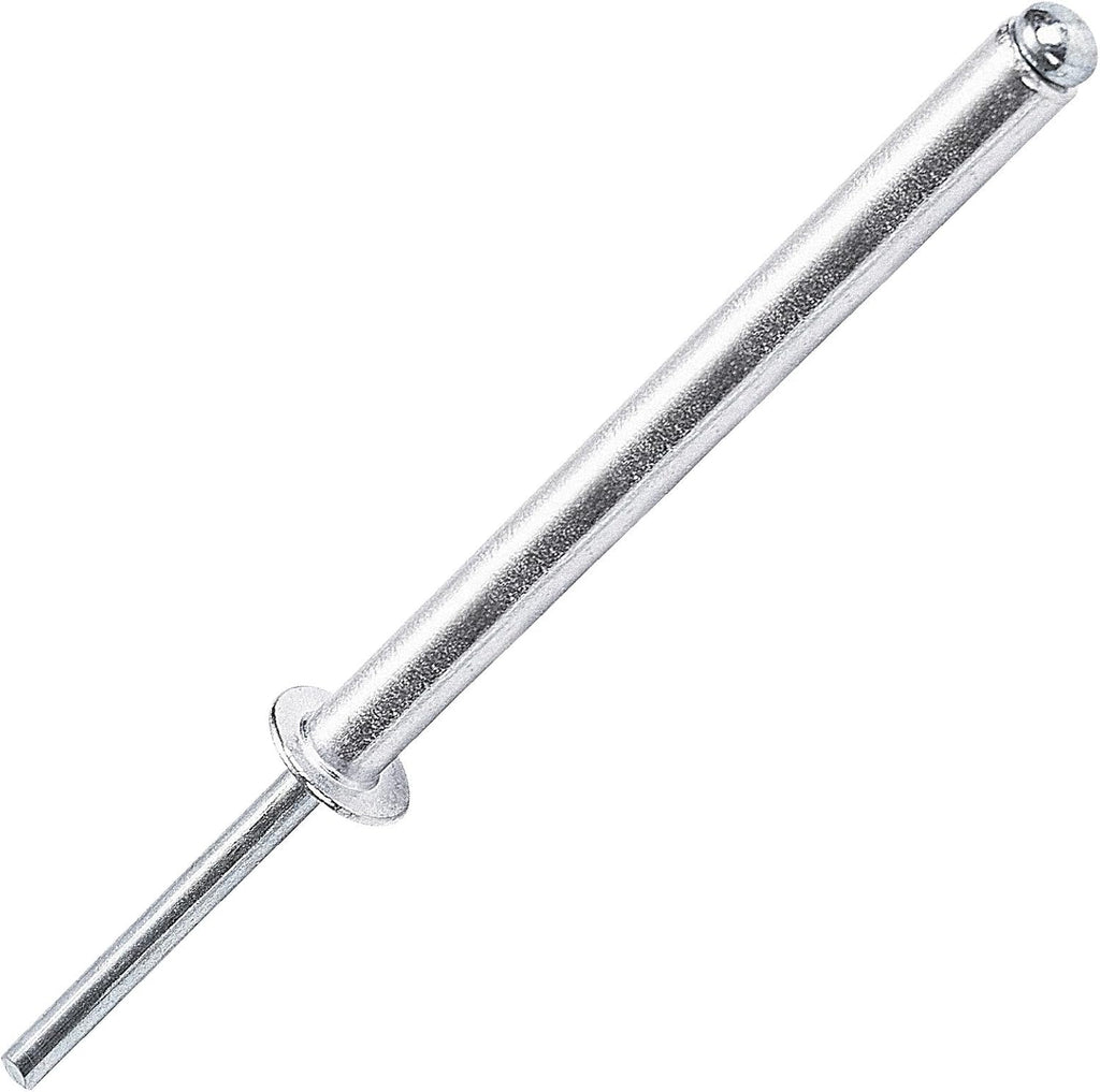 Pop Rivets 20Pcs Aluminium Dome Head Steel Shank Mandrel Super Long Special Blind Rivets 4.8mm For Leather Metal Wood(4.8x60mm)
