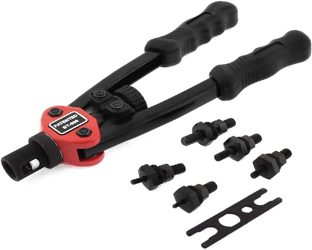 New Lon0167 Pneumatic Pop Featured Nut M3-M8 Threaded reliable efficacy Insert Hand Rivet Gun Riveter Tool(id:c4a 6a 48 a84)