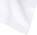 Huddleson White Square Linen Tablecloth 66x66 Square Table Cloth Luxury Italian Linen Sewn in US