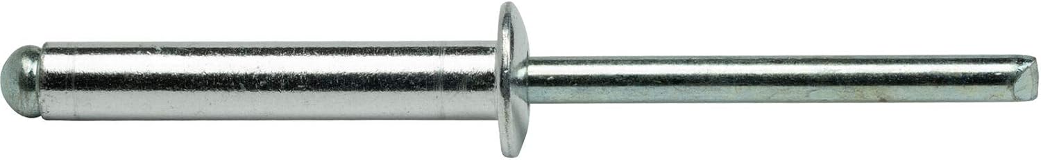 Pop Rivets 3/16' x 1' Aluminum Body Steel Mandrel Dome Head Blind Quantity 500 HQ