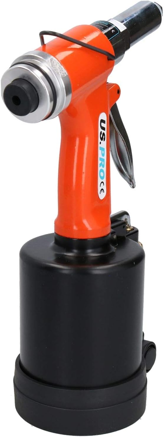 Air Compressor Powered Hydraulic Pot Pop Rivet Riveter Gun 3.2mm - 6.4mm