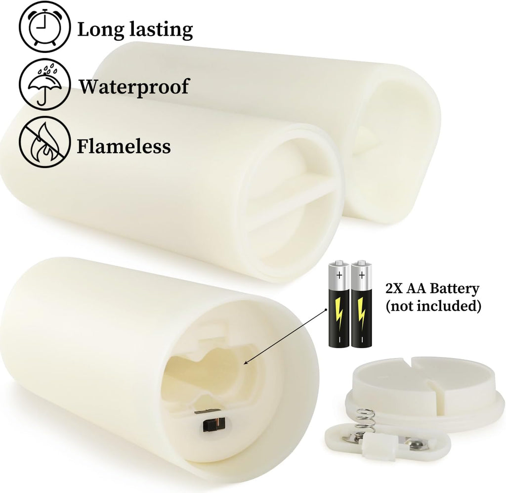 96-Pack LED Flameless Candles with Remote Control - Perfect for Home, Parties, and Special Occasions - Create a Magical Ambiance Effortlessly(Three Sizes)