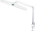 Neatfi XL LED Desk Lamp | 20-Inch Wide Head (White-2, CCT with Clamp)