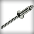 New Lot of 250 Pcs Stainless Steel Pop Rivets 3/16' x 1/2' Flat Countersunk Head Blind 6-8 Set #Lig-1698NG Warranity by Pr-Mch