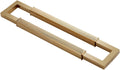 Sliding Barn Door Handle Pull Set Two Sided Push Pull Door Handle for Interior/Exterior Doors Perfect for Shower Doors Home Office Kitchen Bathroom WC Includes Screws Stylish and D