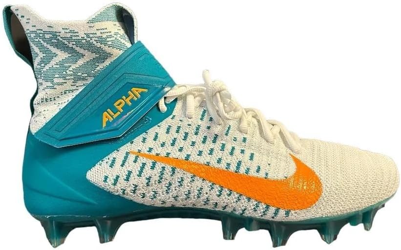 Nike Alpha Menace Elite 2 Men's Football Cleats 'White/Teal-Orange' (BV2077-108) - Size 13
