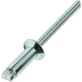 Aluminum Pop Rivets 3/16' x 1/2' Steel Mandrel Flat Countersunk Head Pack of 500 Fastener Set LS17796F