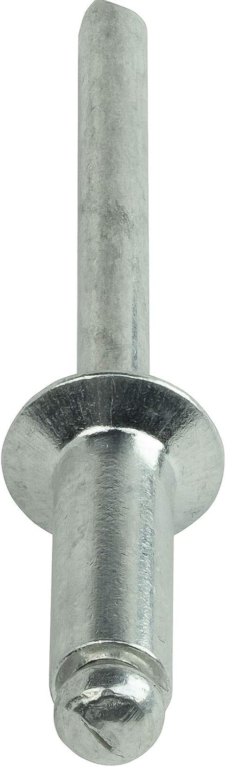Aluminum Pop Rivets 3/16' x 1/2' Flat Countersunk Head Blind 6-8 Quantity 500