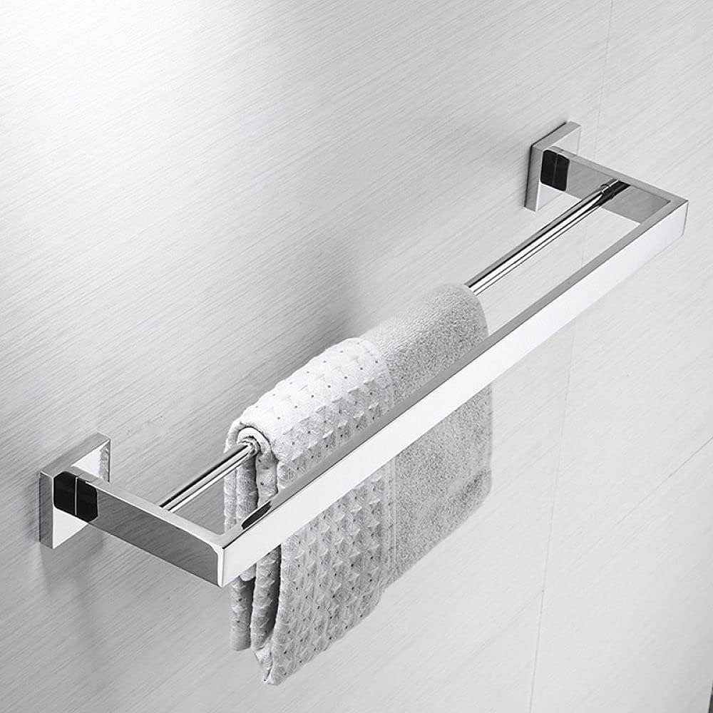 Bathroom Hardware 304 Stainless Steel Chrome Towel Rack Toilet Paper Holder Liquid Soap Holder Towel Bar Toilet Accessories Sets,CS 4 Suit kit.