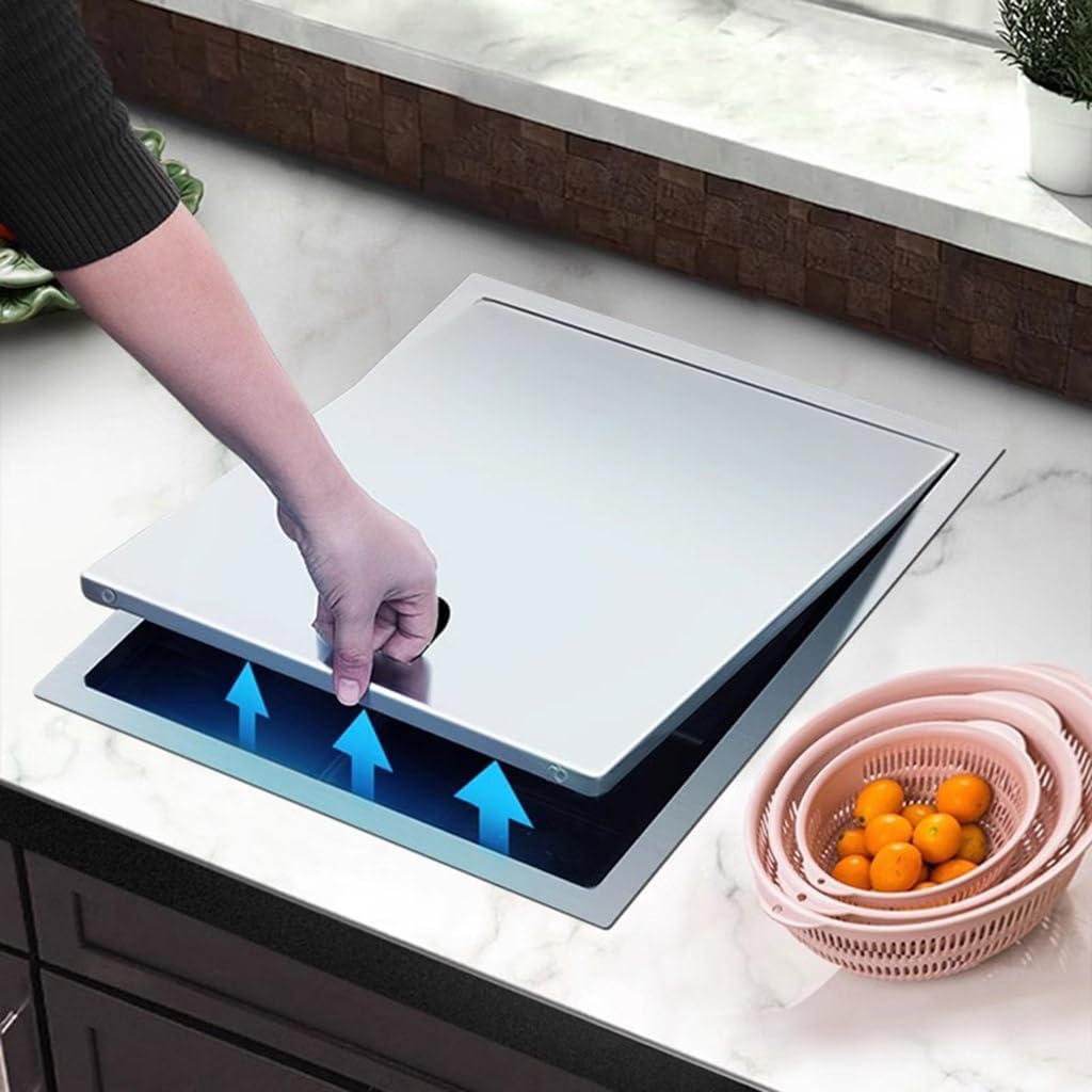 Kitchen Sinks, Single Bowl Concealed Stainless Steel Sink on Countertop Small Size Single Bowl Sink Dishwashibasin at Bar (42 * 42 * 23Cm