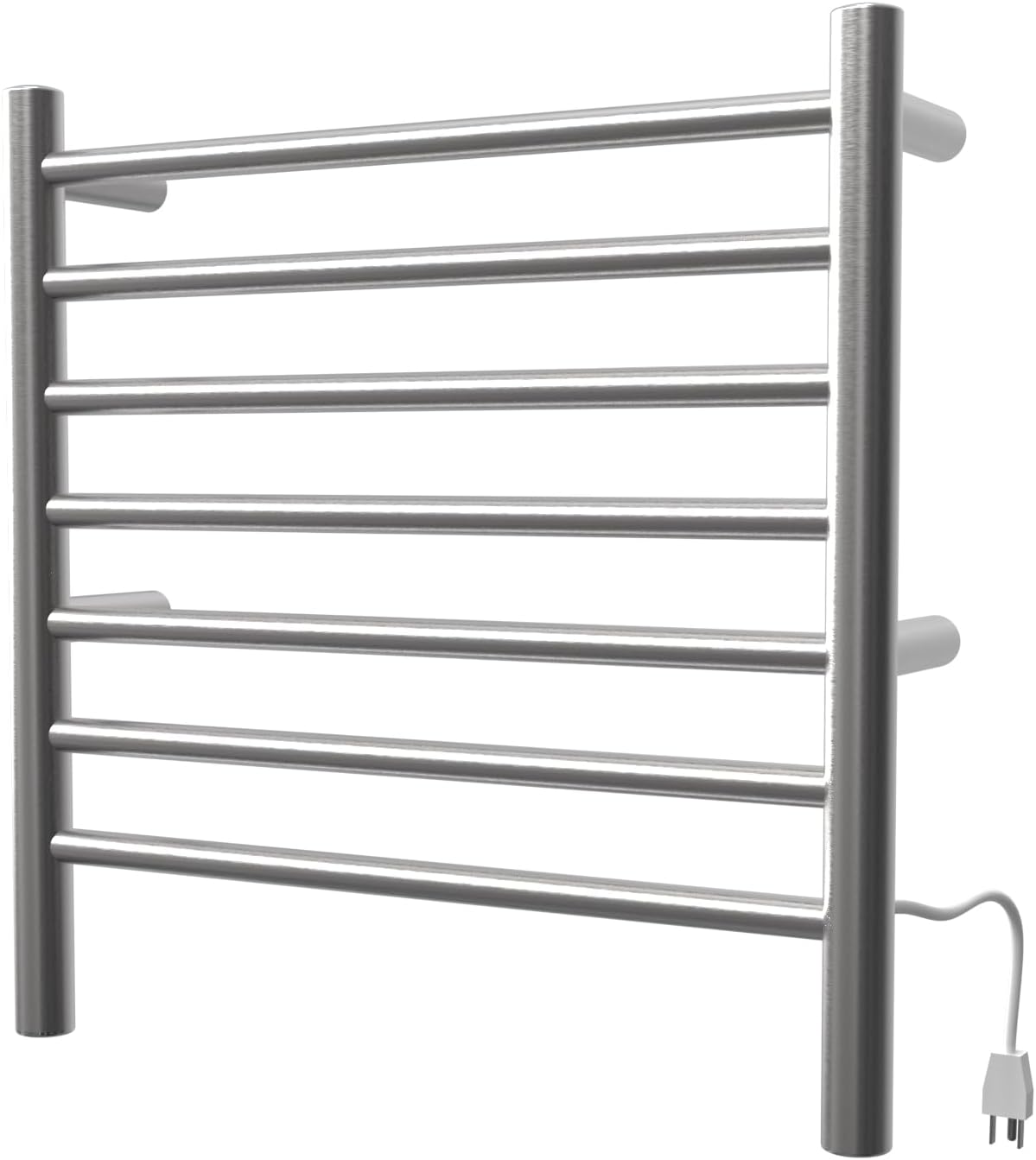 Amba RWHS-SB Radiant Small Hardwired Plug-in Combo 7 Bar Towel Warmer in Brushed