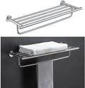 Stainless Steel Bathroom Hardware Set Bathroom Accessories Black Towel Rail Bar Rack Gold Towel Bar Shelf Towel Holder,005YW