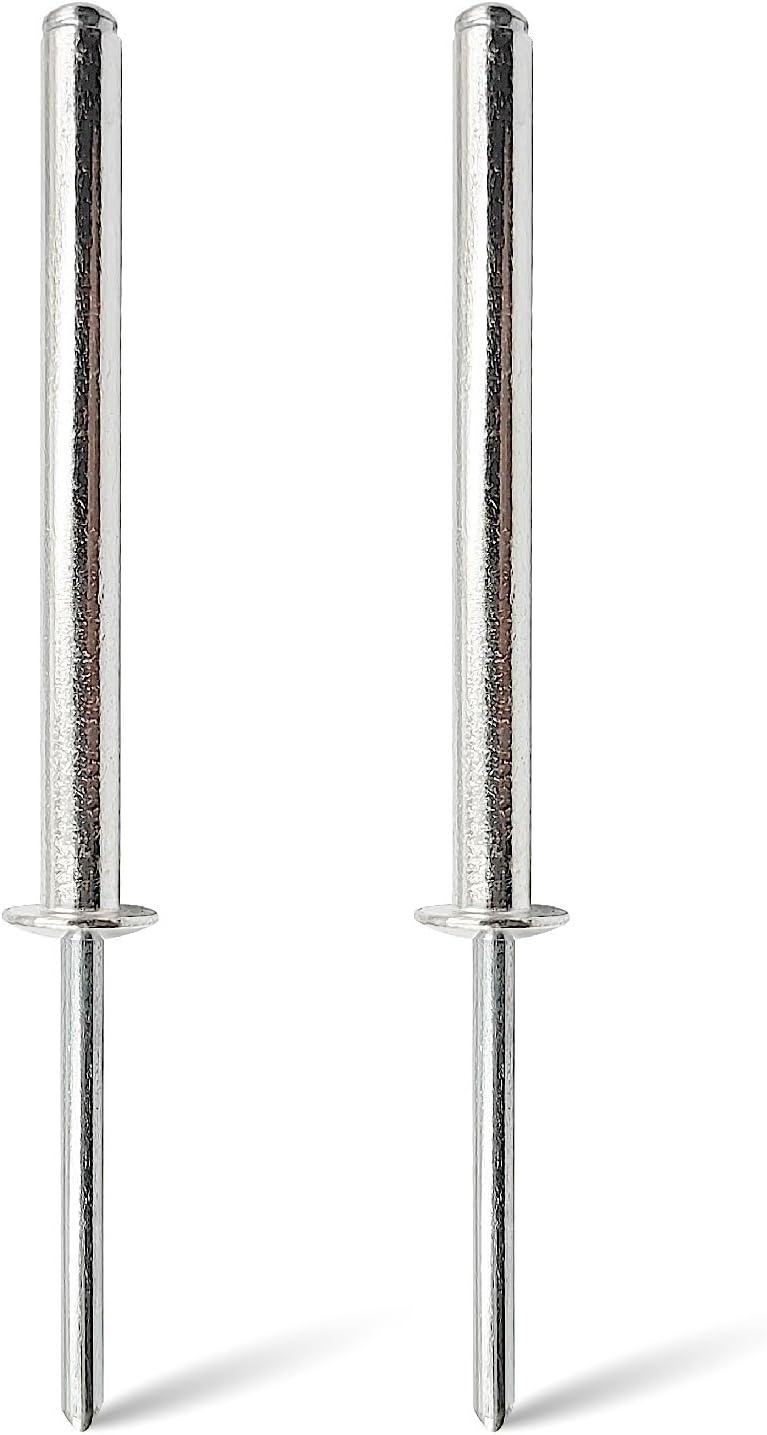 Rivets, Blind Pop Rivet, Aluminium Rivets Silver 3.2-4.8mm Grip Pack of 30/50 Pcs Dome Head(3.2x30mm,50Pcs)