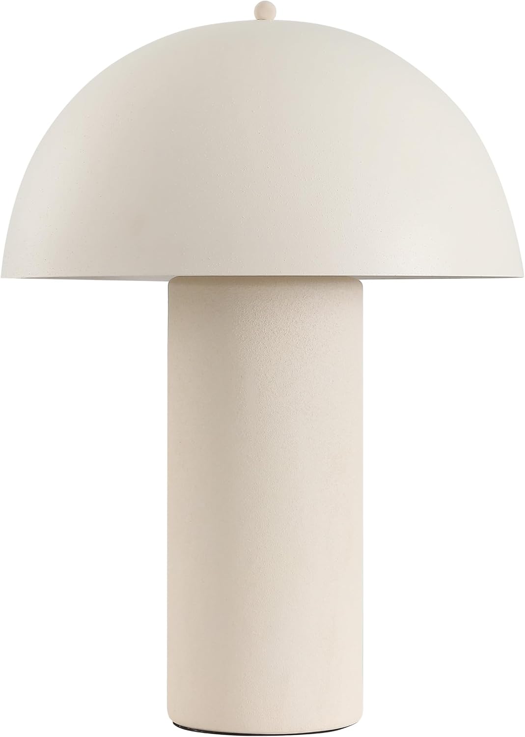 SAFAVIEH Lighting Collection Masson Sand 22-inch Ceramic Table Lamp for Bedroom, Living Room, Home Office, Desk, Nightstand (LED Bulb Included)