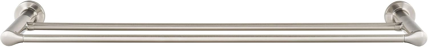 American Standard 7105224.295 Studio S 24 Inch Double Towel Bar, Brushed Nickel