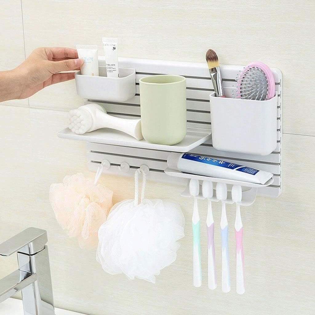 JOCHEN Wall Shelves Bathroom Shelf Storage with Towel Bar, Wall Mounted Floating Shelves Corner Suction, Shampoo Shower Caddy Rack