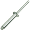 Aluminum Pop Rivets 3/16' x 1' Dome Head Blind 6-16 Gap .876-1.00 Pack of 250 Fastener Set LS12847F