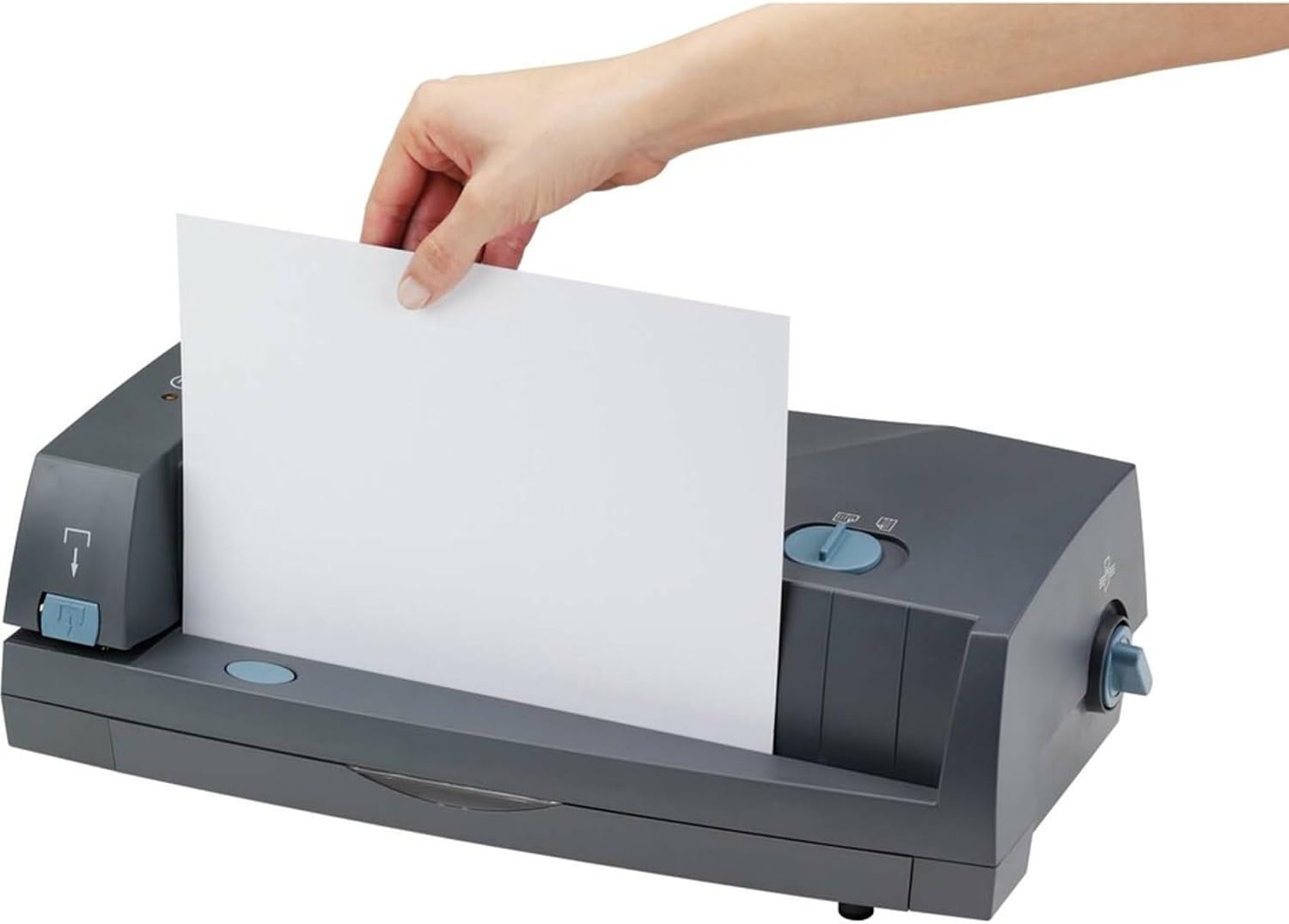 GBC 3230 Electric Paper Punch, Hole Punch, Adjustable, 2-3 Hole, 24 Sheet Punch Capacity, Gray (7704270)