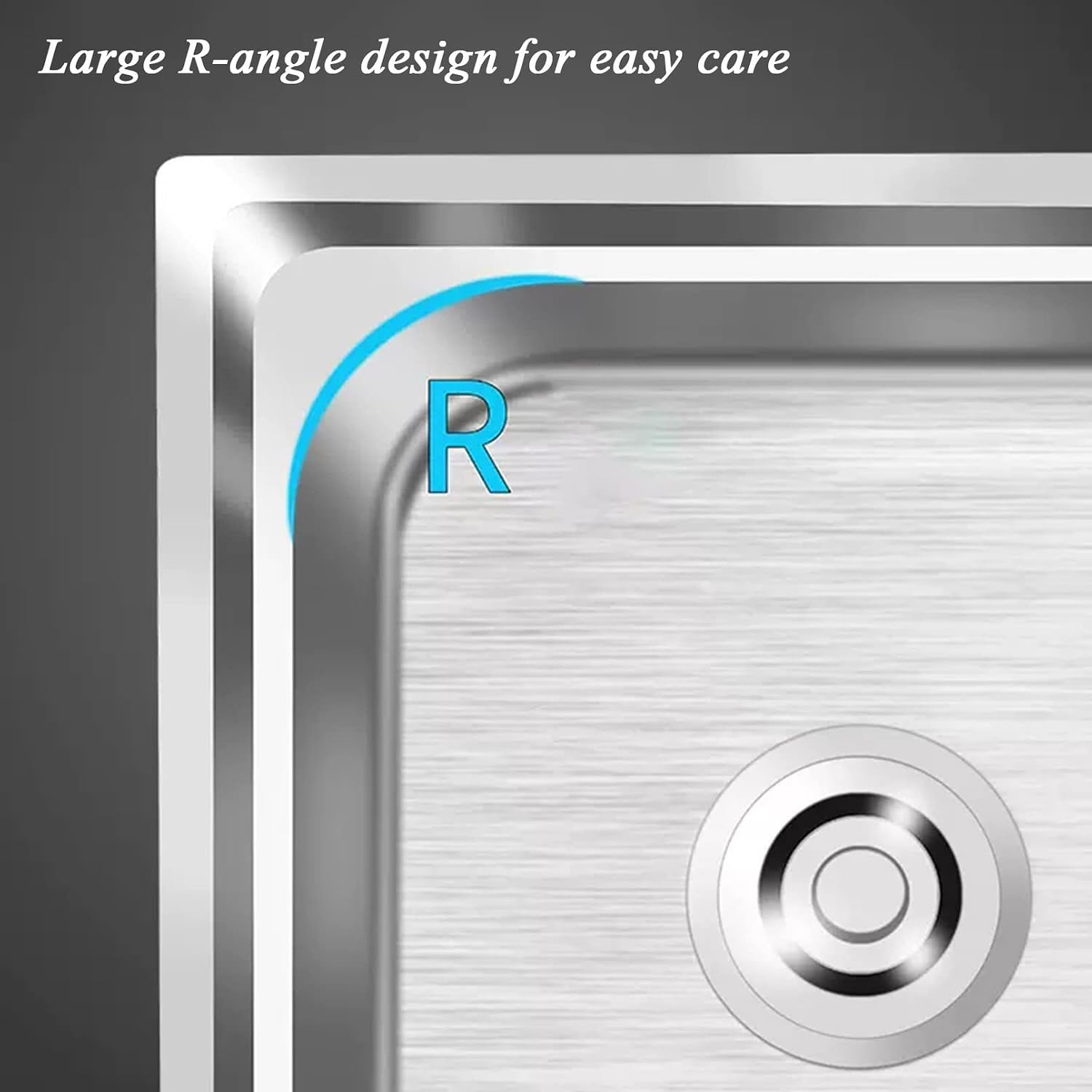 Single Bowl Sink | Stainless Steel Sink | Commercial Kitchen Sink | 1 Compartment | Free Standing Utility Sink | Swivel Faucet Storage Shelves | Laundry Tub | Washing Hand Basin