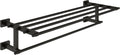 Grohe 405122431 Essentials Cube Multi-Towel Rack, Matte Black
