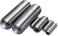 Exquisite 240pcs Hexagon Socket Set Screws Headless Assortment Kit 304 Stainless Steel M3 M4 M5 M6 M8 Concave End Machine Screw Durable