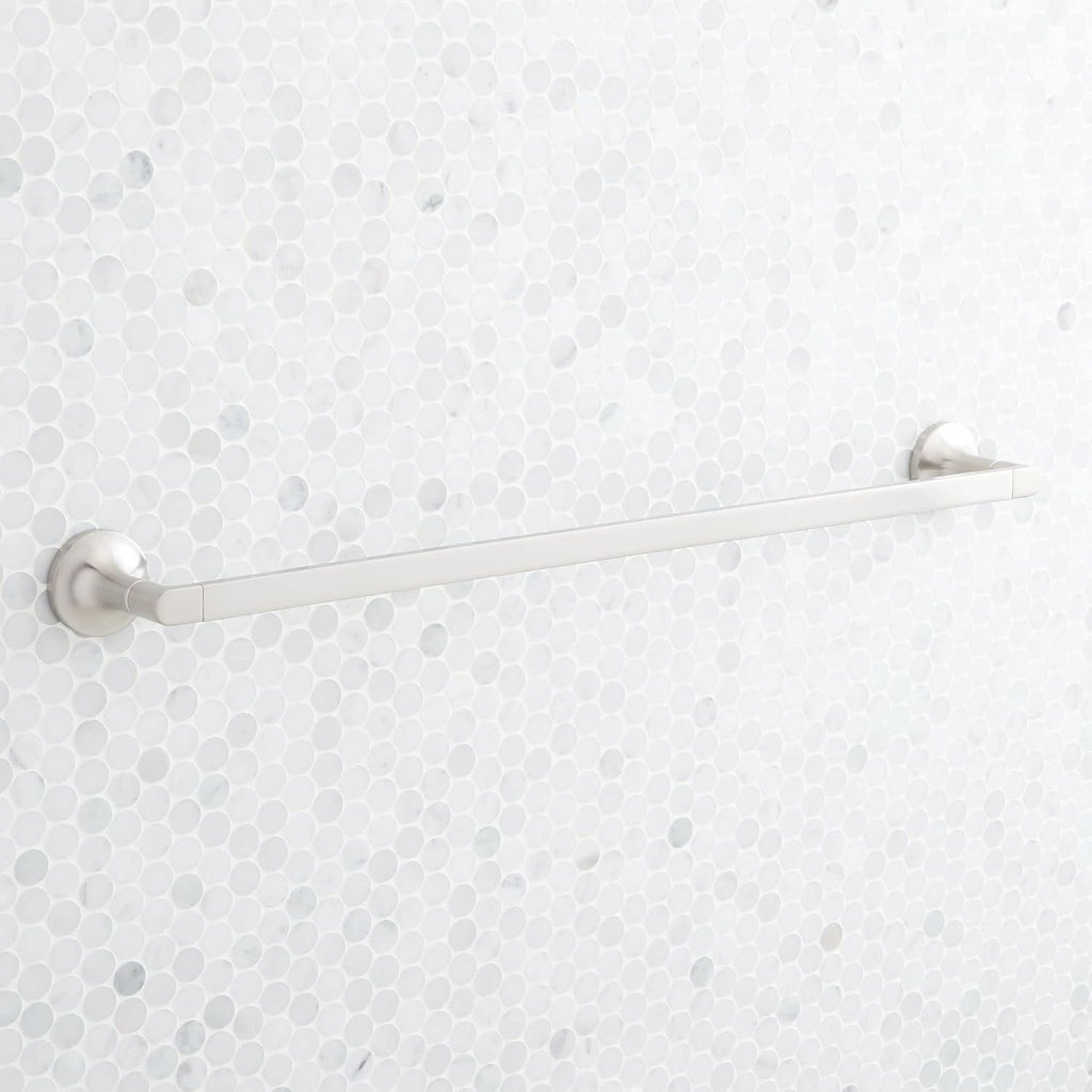 Signature Hardware 466397 Lentz 26' Wall Mounted Towel Bar - Matte Black