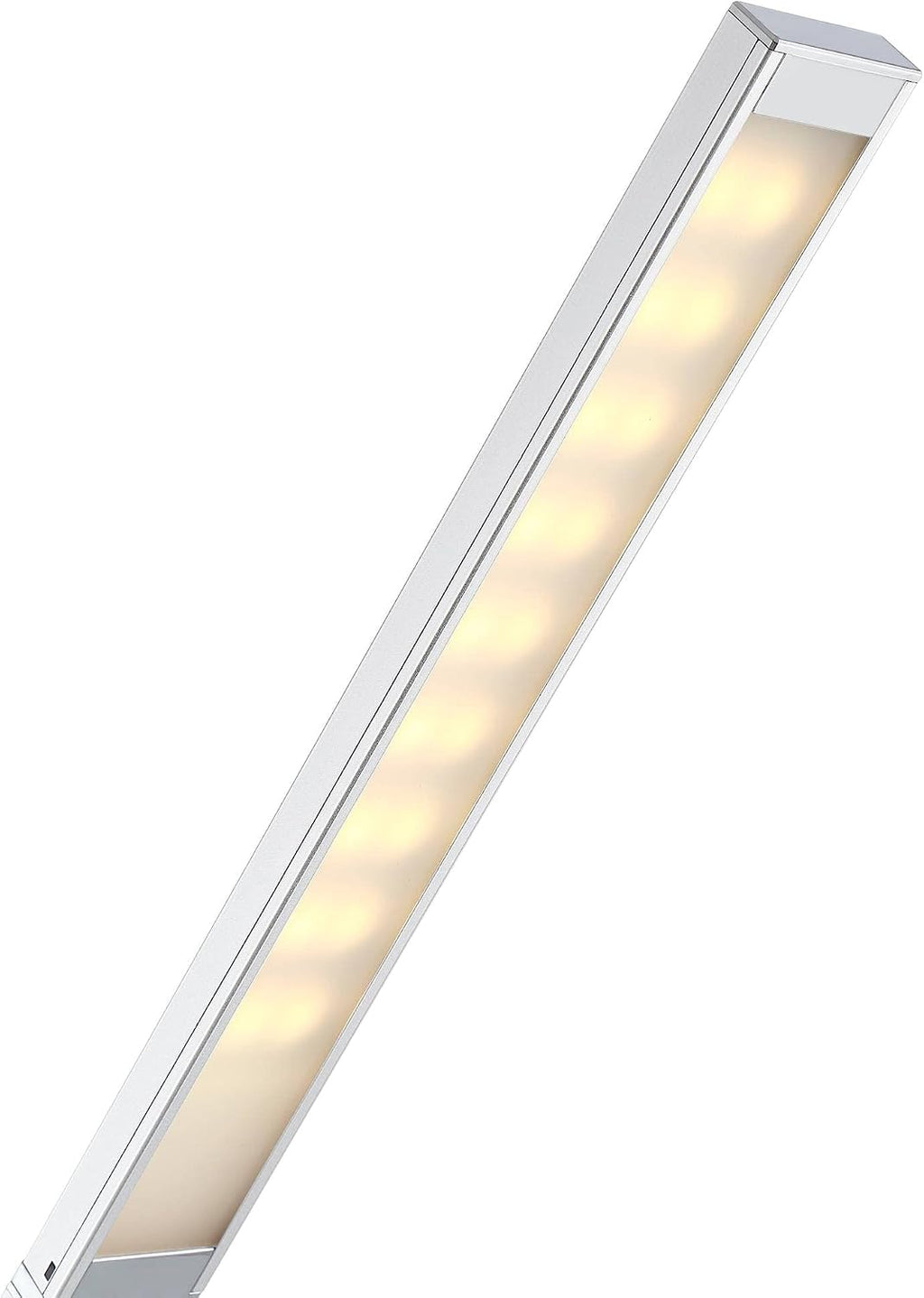 360 Lighting Jett Modern Desk Table Lamp 16 1/2' High with USB Charging Port and Nightlight LED Silver Aluminum Touch On Off Dimmer for Bedroom House Bedside Nightstand Home Office Reading