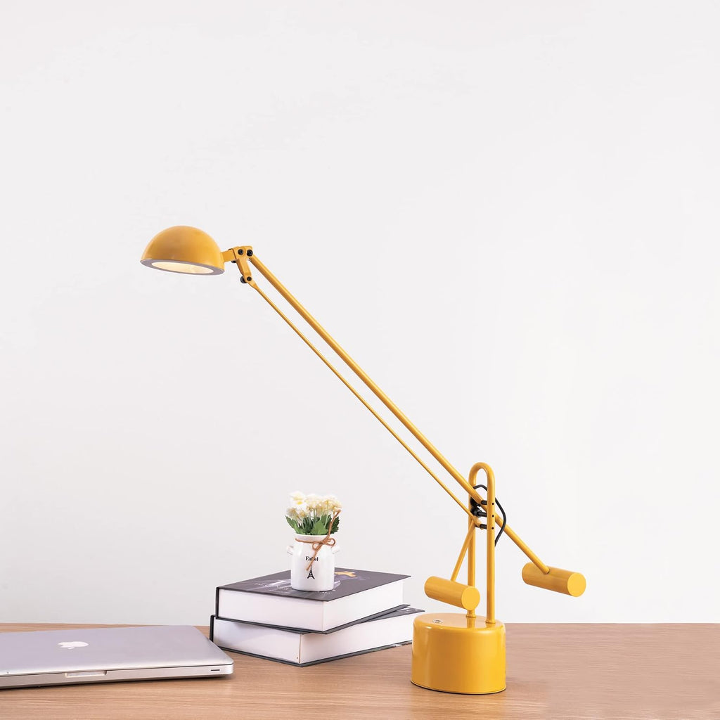 Lite Source Halotech Green Adjustable Balance Arm Modern LED Desk Lamp