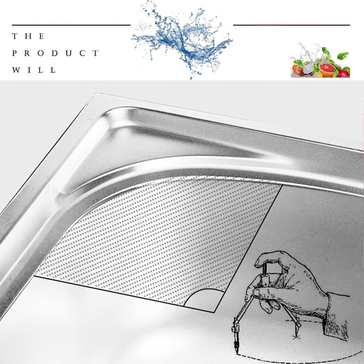 Free Standing Sink | Single Bowl Sink | 304 Stainless Steel Sink | 1 Compartment Commercial Kitchen Sink | Utility Prep Sinks | Extra-Deep Laundry Tub | Indoor-Outdoor Protable