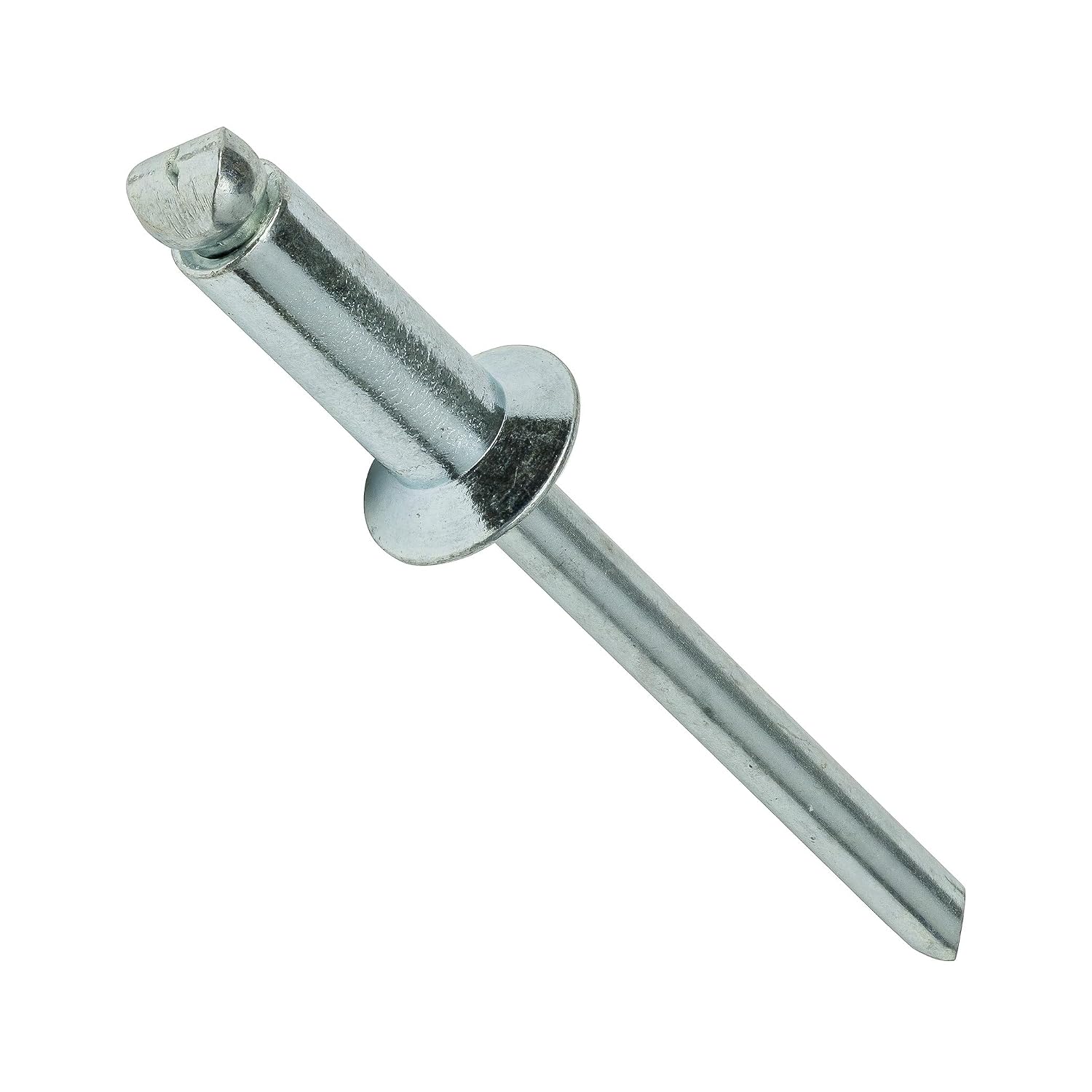 Steel Pop Rivets Flat Head Countersunk Blind Rivet Size (6-6) 3/16' x 3/8' Qty 500 Threaded Fasteners for Mechanical Repair Universal Multi-Purpose Replacement Parts