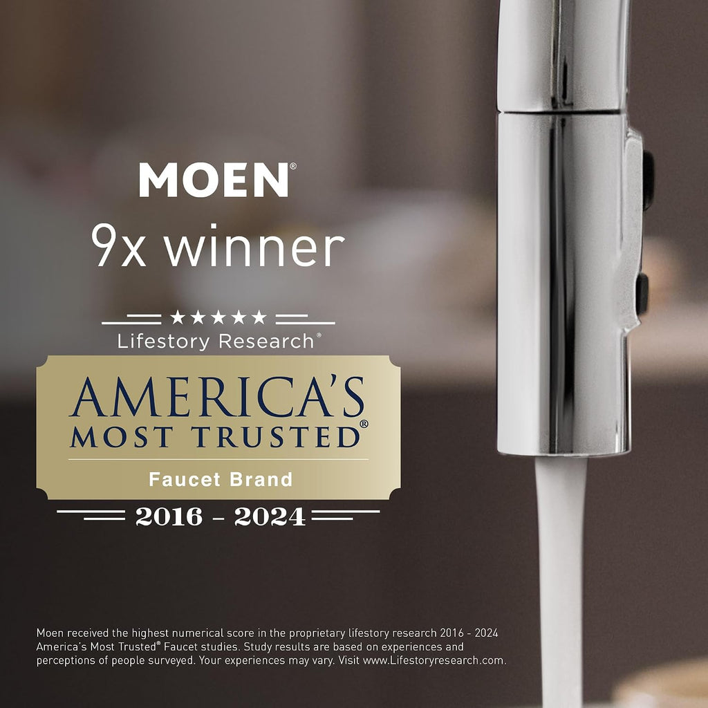 Moen YB0318BG Flara 18-Inch Single -Towel Bar, Brushed Gold