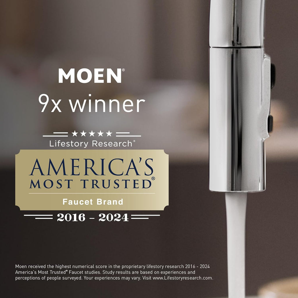 Moen YG0442BN Bathroom Safety 42-Inch Stainless Steel Modern Bathroom Grab Bar, Brushed Nickel