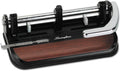 SWINGLINE 74400 40-Sheet Heavy-Duty Lever Action Two- to Seven-Hole Punch, 11/32 Holes