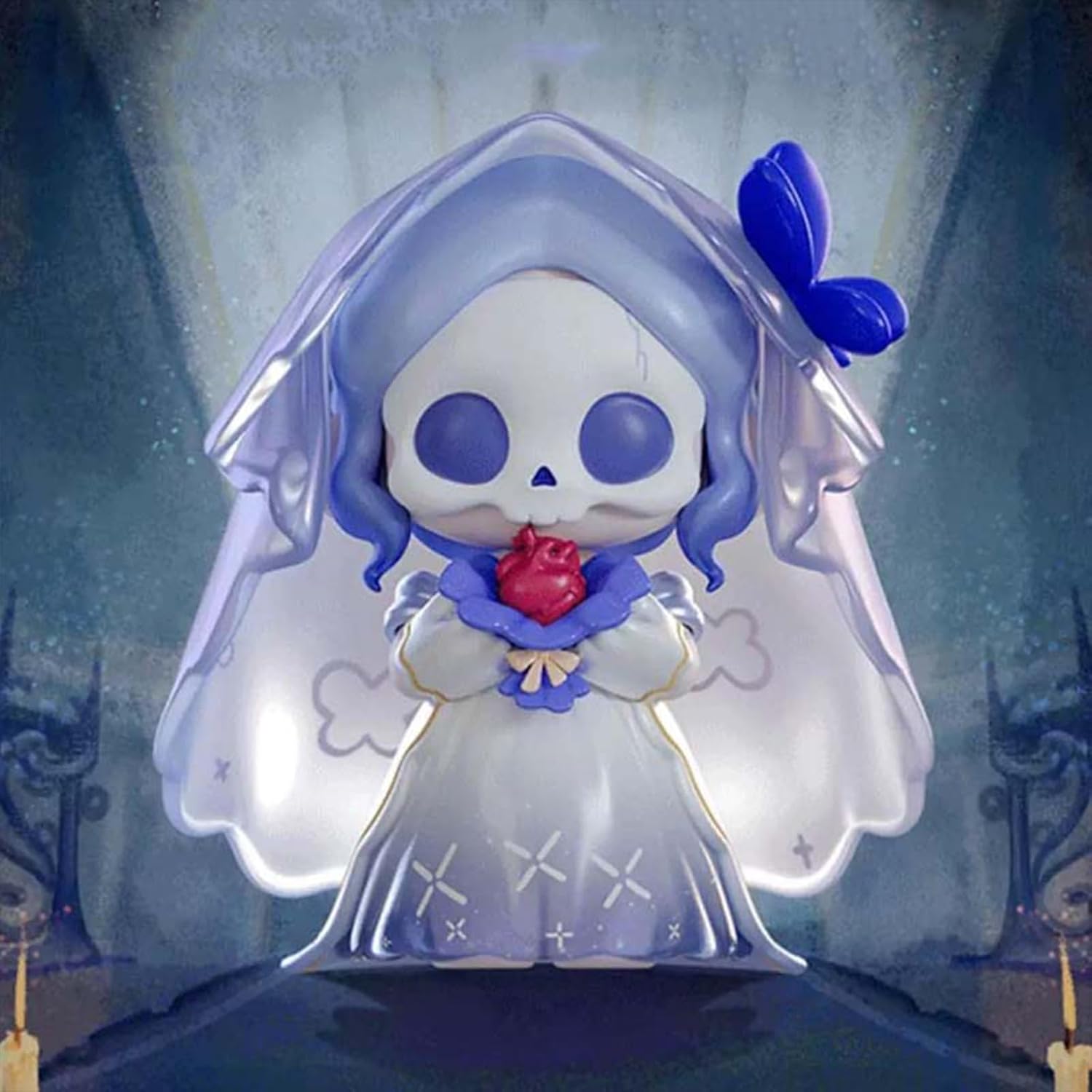 Anime Blind Box, 9PCs Cute Not a Villain Series Mystery Box Figure for Desktop Ornament, Collectable PVC Figure for Birthday Gifts